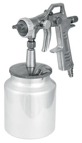 FARBSPRITZPISTOLE MIT SAUGBECHER