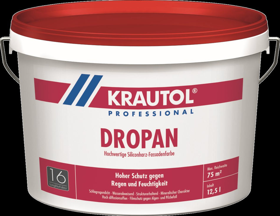 FASSADENFARBE DROPAN WEIß 12,5L