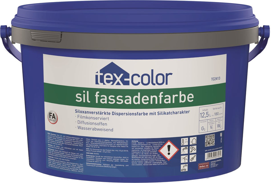 FASSADENFARBE SIL BASE 2 5L