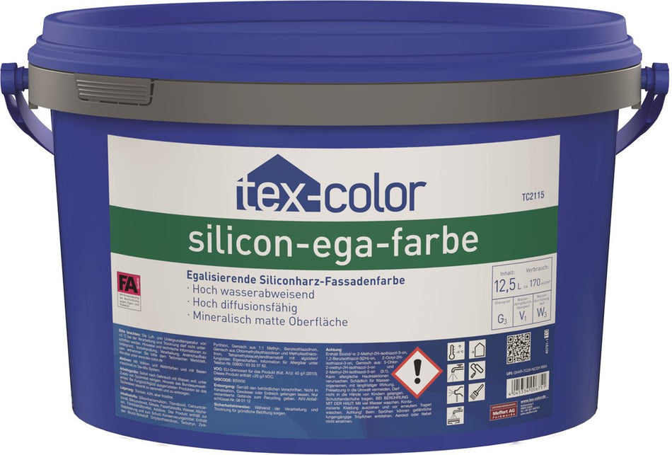FASSADENFARBE SILICON-EGA BASE 2 1L