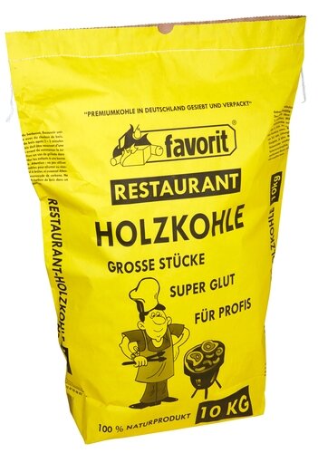 FAVORIT GASTRO-HOLZKOHLE 10KG