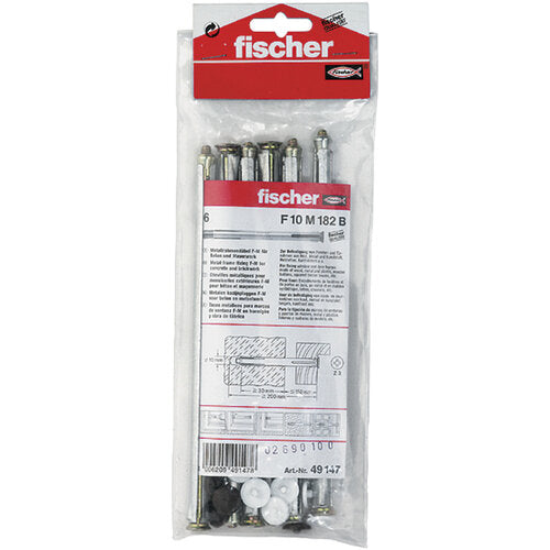 FENSTERRAHMENDÜBEL F 10 M 182B (6 STÜCK)