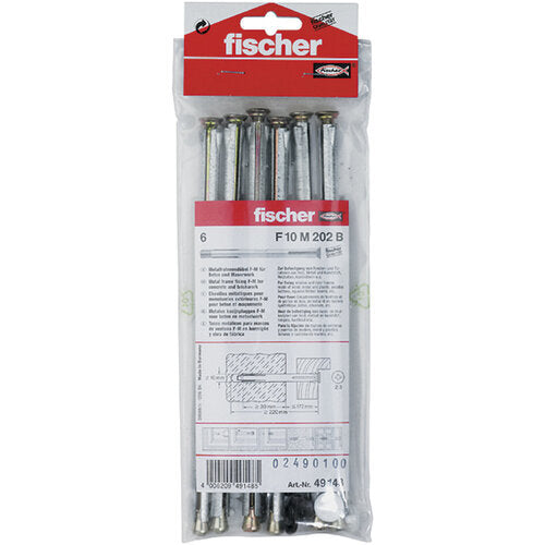 FENSTERRAHMENDÜBEL F 10 M 202B (6 STÜCK)