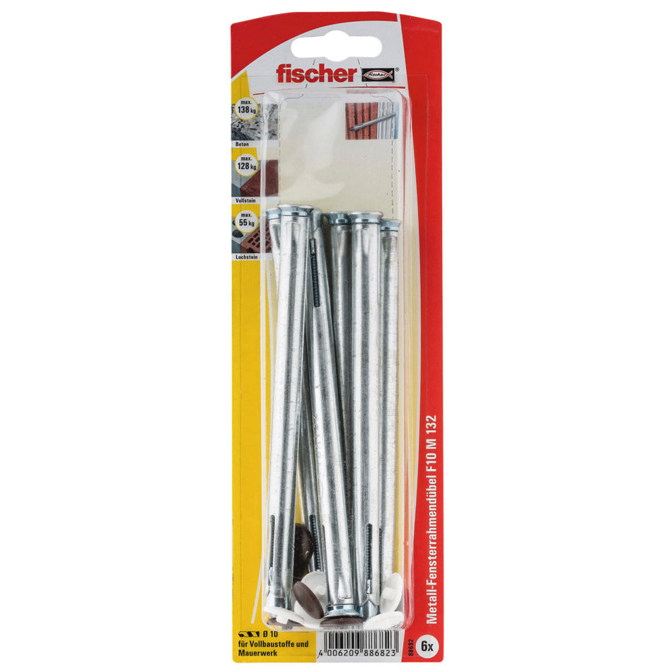 FENSTERRAHMENDÜBEL F10 M132 K (6 ST.)