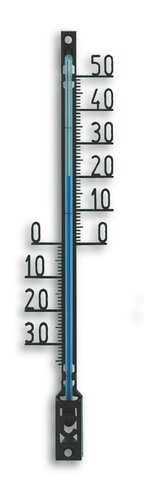 FILIGRANTHERMOMETER SCHWARZ 16 CM