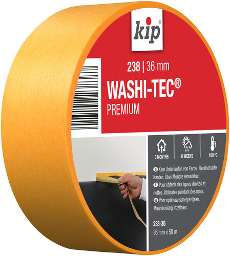 FINELINE-TAPE WASHI-TEC 36MM 50M TYP238
