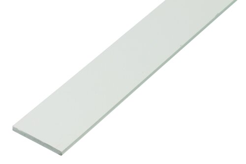 FLACHSTANGE KU WEIß 25X2,0X1000 MM