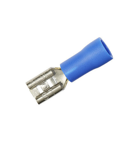 FLACHSTECK-HUELSEN 1,5-2,5MM² 25ST. BLAU