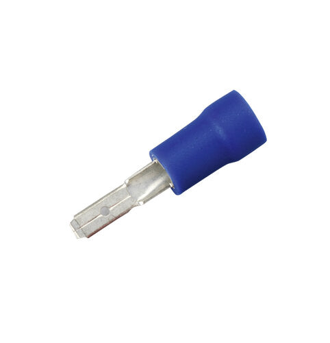 FLACHSTECKER 1,5-2,5MM² 25ST BLAU