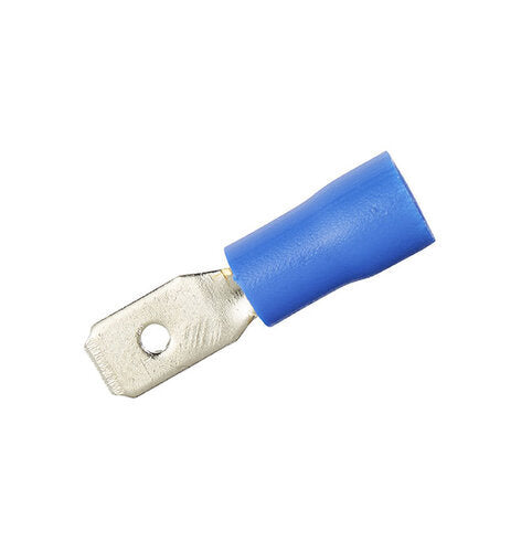 FLACHSTECKER 1,5-2,5MM² 25ST. BLAU