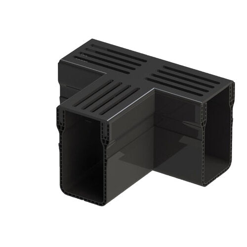 GARDENDRAIN TEE SECTION BLACK 65/100MM