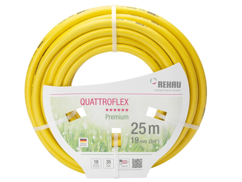 GARTENSCHLAUCH QUATTROFLEX 3/4 Z 25 M