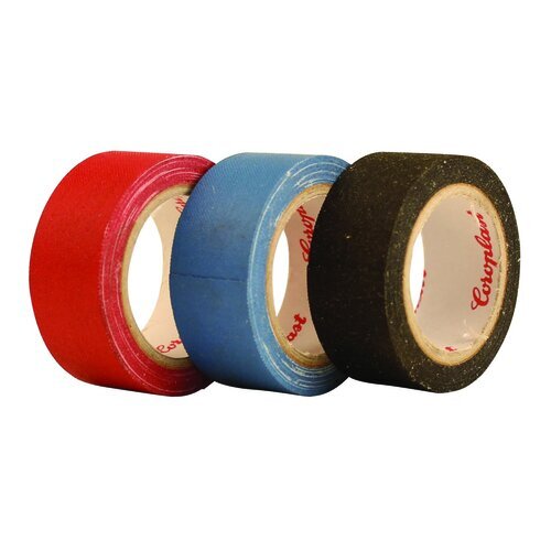 GEWEBEKLEBEBAND BLAU/SCHWARZ/ROT 3ROLLEN