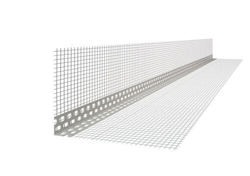 GEWEBEWINKEL PVC 10X15CM WEIß 2,5M