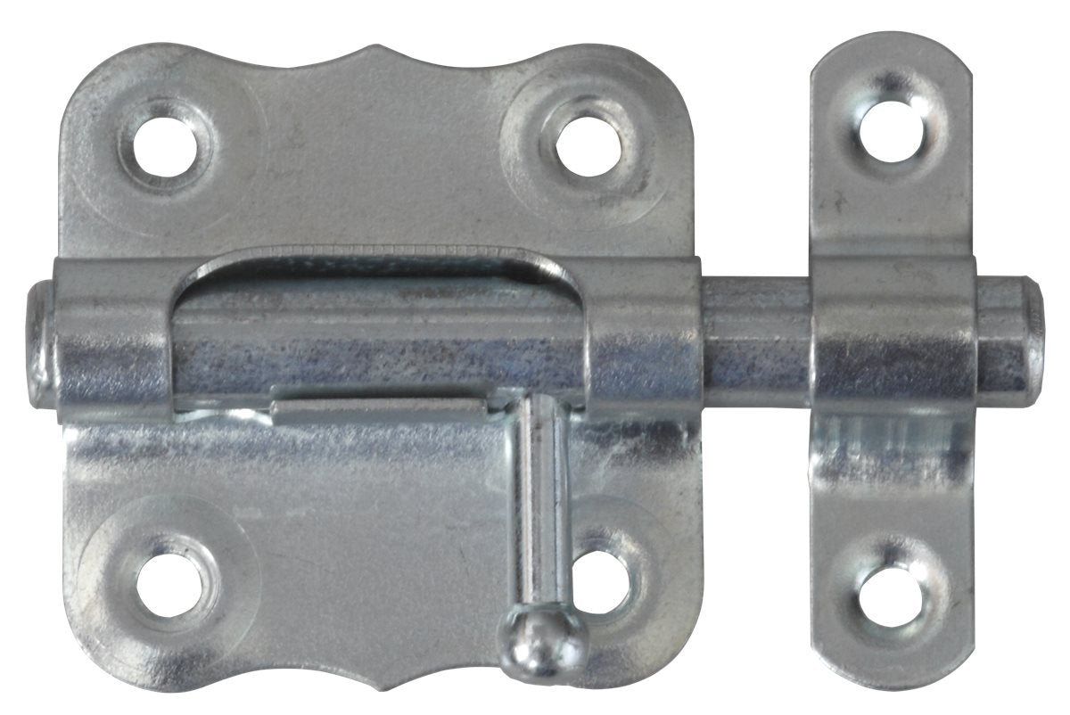 Grendelriegel gelb verz. 40x40 mm