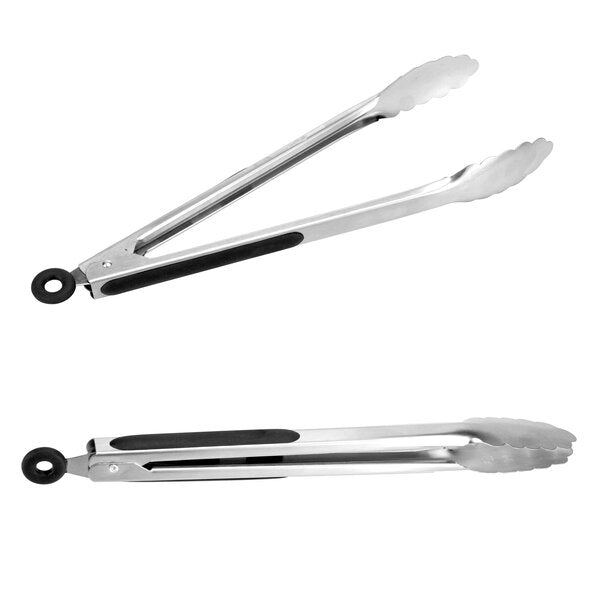 GRILLZANGE EDELSTAHL 34CM