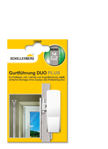 GURTFÜHRUNG DUOPLUS MINI WEIß 30X85X25MM