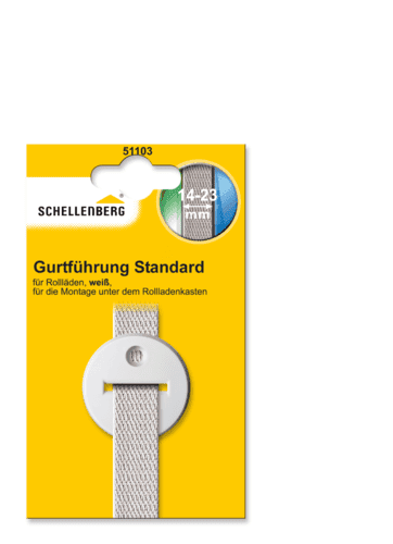 GURTFÜHRUNG STANDARD WEIß Ø42 MM