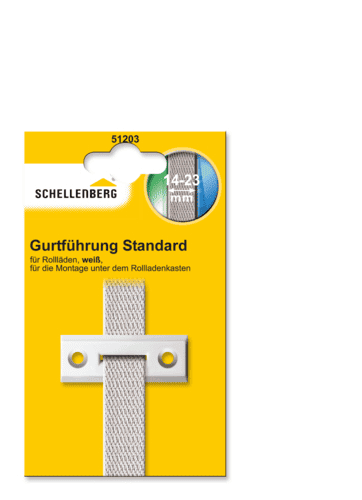 GURTFÜHRUNG STANDARD WEIß 65X17 MM