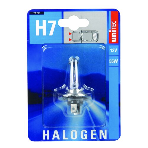 H7 HALOGEN UNITEC 12V 55W PX26D