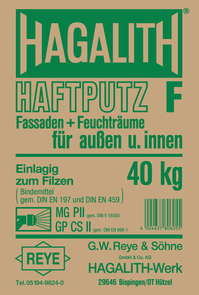 HAGALITH HAFTPUTZ HAG-FF 40KG