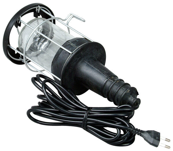 HANDLEUCHTE GUMMI 100W SCHNUR 5M