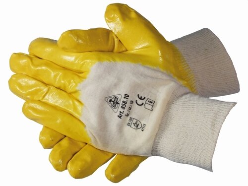 HANDSCHUHE GOLD-GRIP GELB GR.10