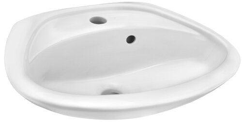 HANDWASCHBECKEN WEISS 45 CM
