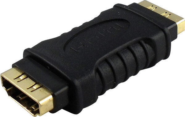 HDMI DOPPELKUPPLUNG SCHWARZ