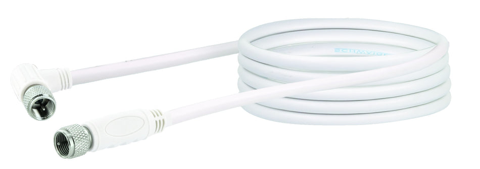 HDTV SAT WINKEL-ANSCHLUSSKABEL RG6-U 3M