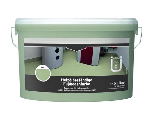HEIZÖLBESTÄND. FUßBODENFARBE SAND 5L