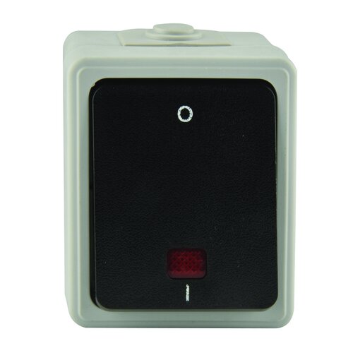 HEIZUNGSNOTSCHALTER AP FR DUNKELGRAU