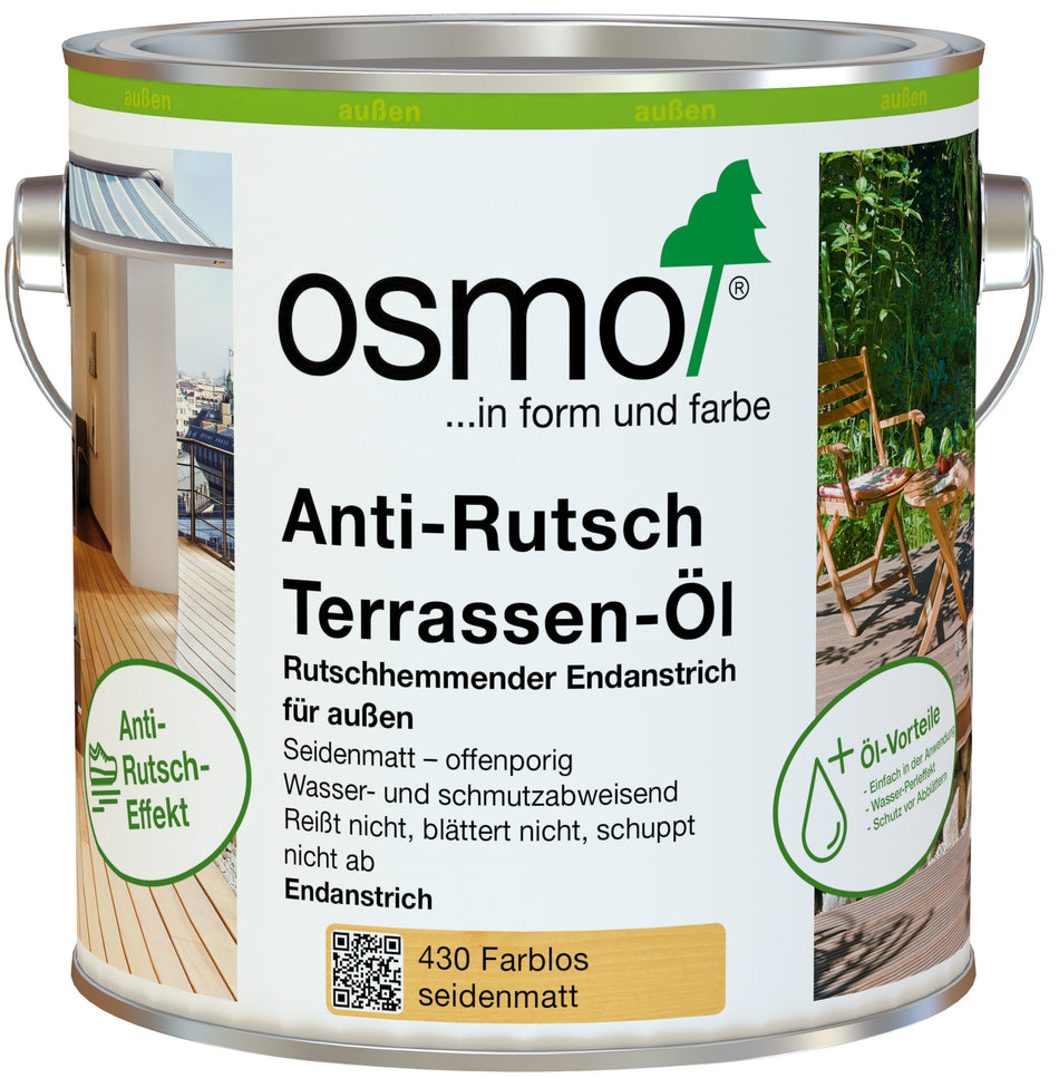 TERRASSEN-ÖL ANTI-RUTSCH FARBLOS 2,5L