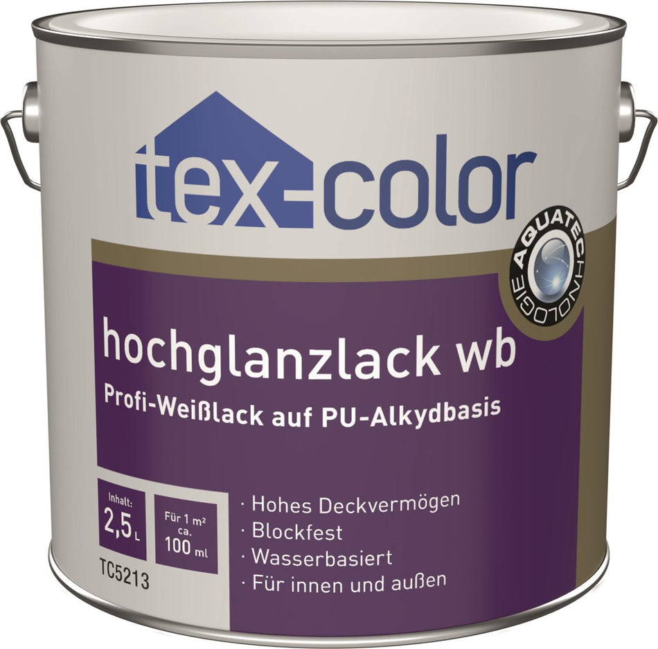 HOCHGLANZLACK PREMIUM WEIß 2,5L