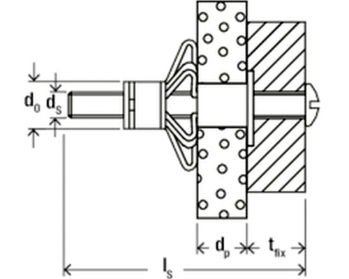 HOHLRAUM-METALLDÜBEL HM 5X52 S K