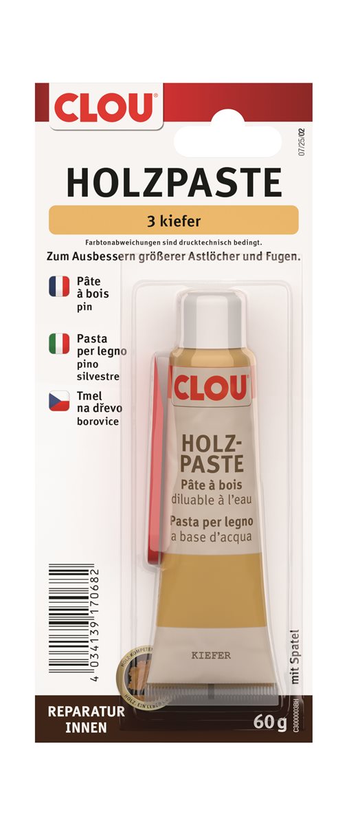 CLOU Holzpaste Kiefer, 60 g