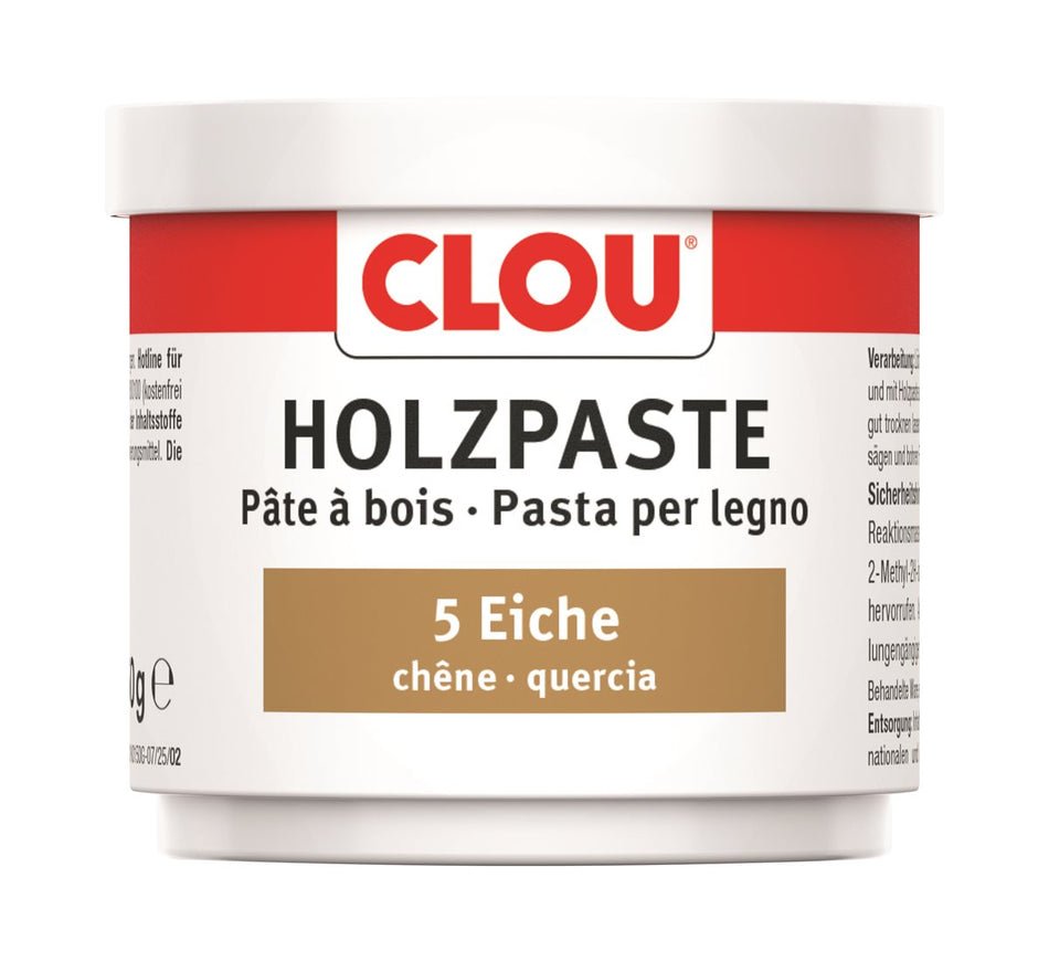 CLOU Holzpaste Nr. 5 Eiche, 150 g