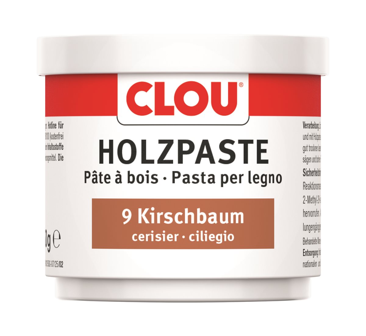 CLOU Holzpaste Nr. 9 Kirschbaum, 150 g
