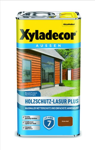 HOLZSCHUTZLASUR PLUS EICHE HELL 4L