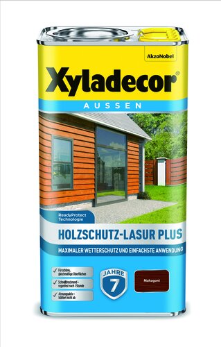 HOLZSCHUTZLASUR PLUS MAHAGONI 4L