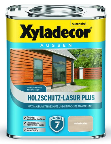HOLZSCHUTZLASUR PLUS WEIßBUCHE 0,75L