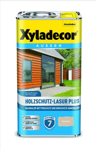 HOLZSCHUTZLASUR PLUS WEIßBUCHE 4L