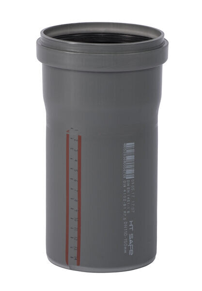HTSAFEEM ROHR MIT MUFFE DN/OD 110 0,15M