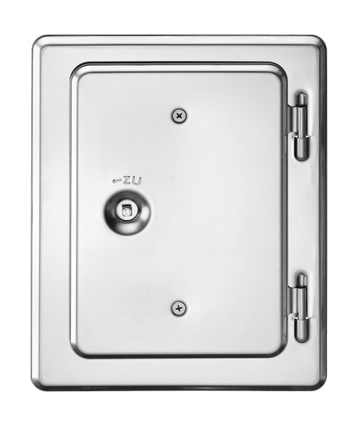 KAMINTÜR K10/4 V2A 12X18