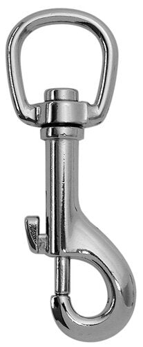 KARABINERHAKEN VERNICKELT Ø11X55 MM