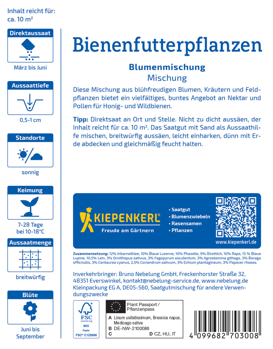KK BLUMENMISCHUNG BIENENFUTTERPFLANZEN