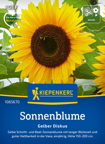 KK SONNENBLUME GELBER DISKUS