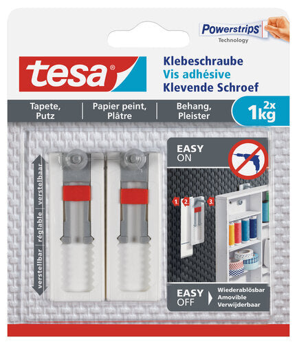 KLEBESCHRAUBE VERSTELLB. TAPETE&PUTZ 1KG