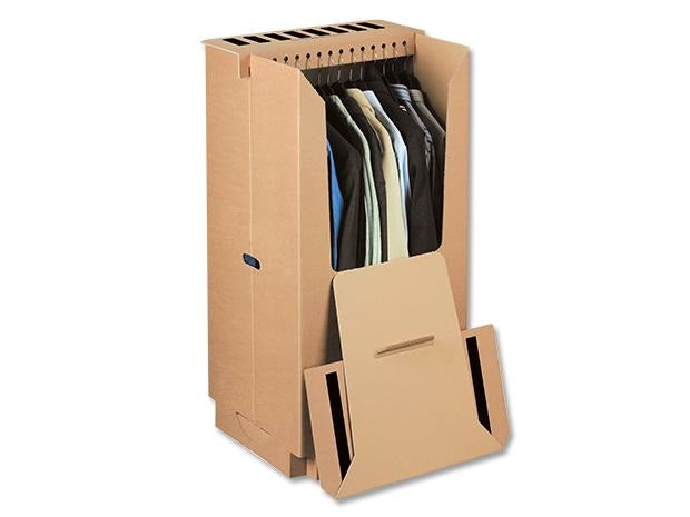 KLEIDERBOX MIT DECKEL,567X522X1237MM