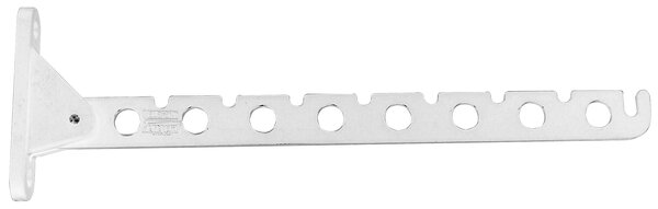 KLEIDERLÜFTER STAHL WEIß 310X22 MM